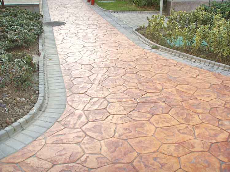 压印草莓视频污版在线观看路面是怎么做出冰裂纹景观地面铺